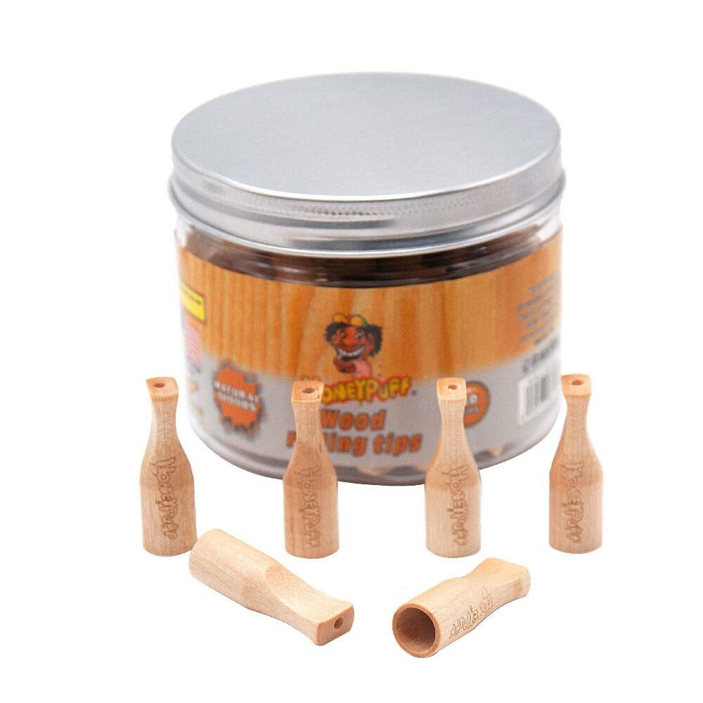 Honeypuff Flavoured Wood Rolling Tips (Natural)