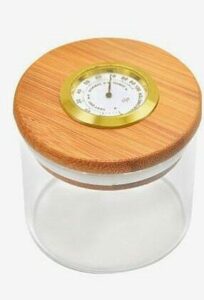 Glass Jar with Bamboo Lid (Small)